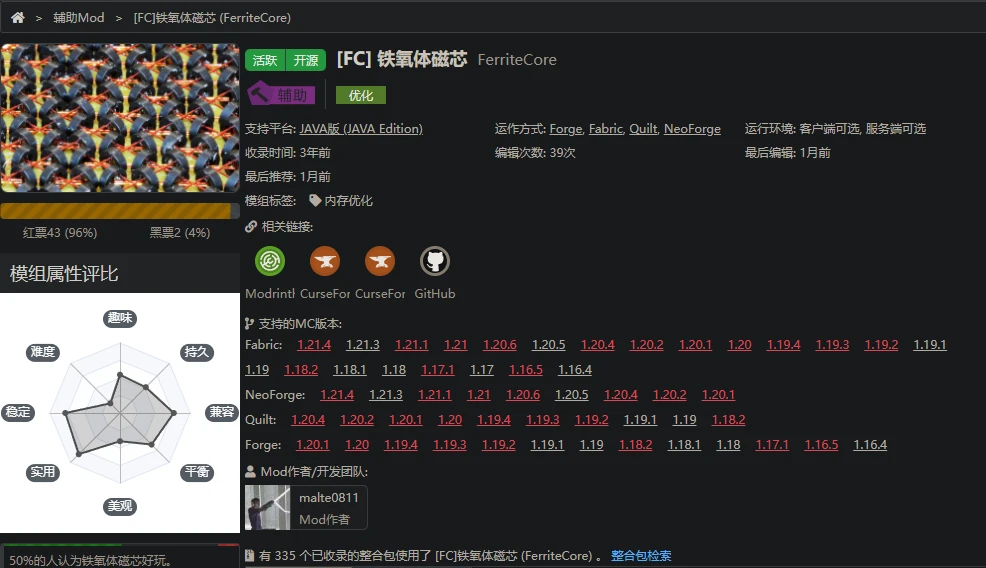 FerriteCore