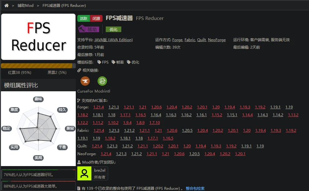 FPS Reducer